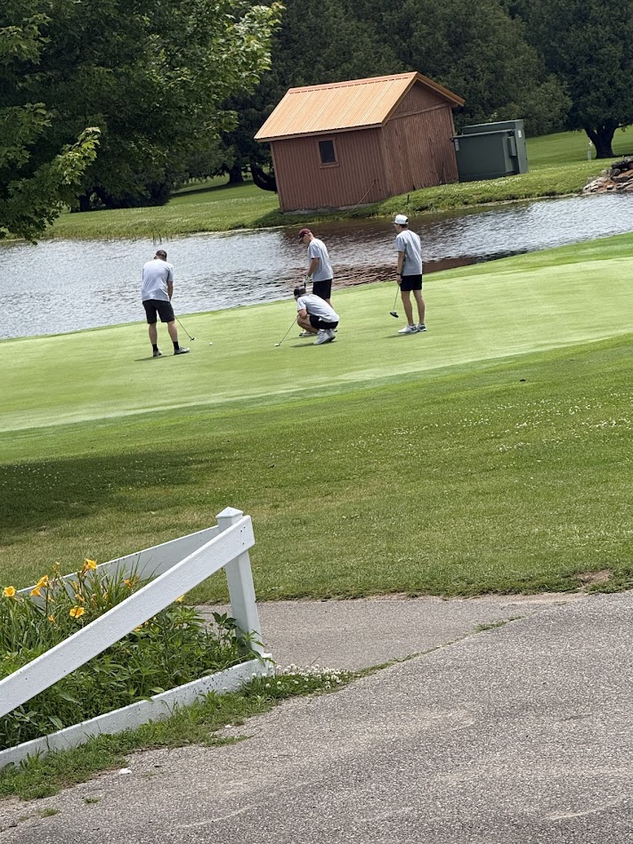 Golfing in honor of Lincoln at the HHH Foundation Golf Outing