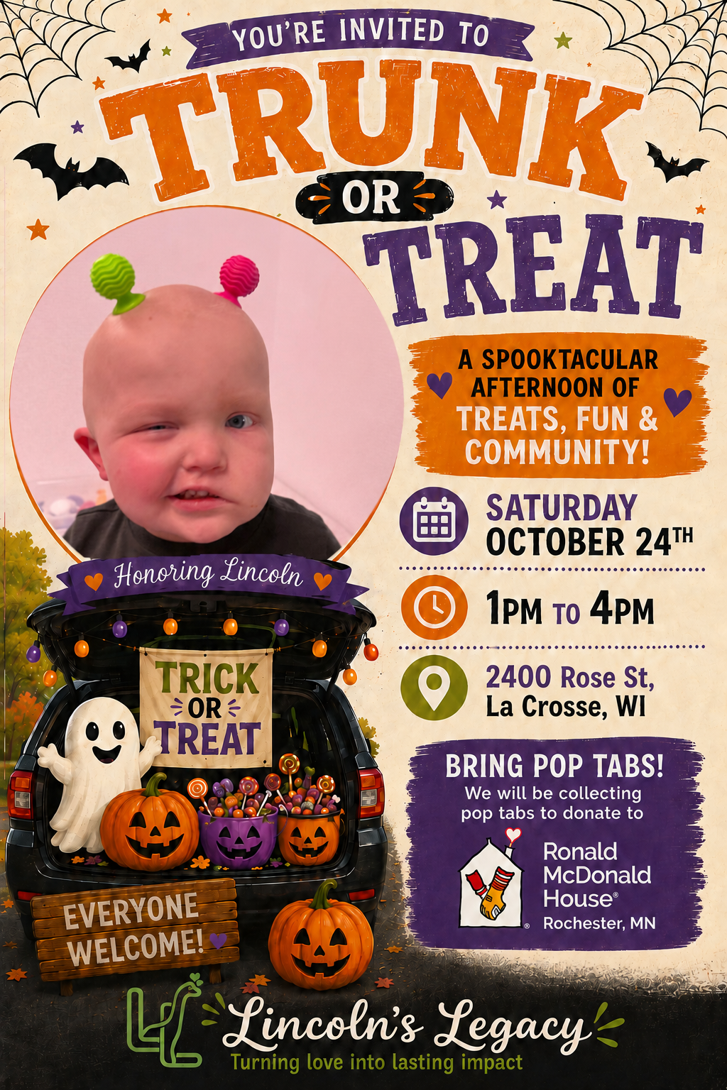 Trunk or Treat flyer